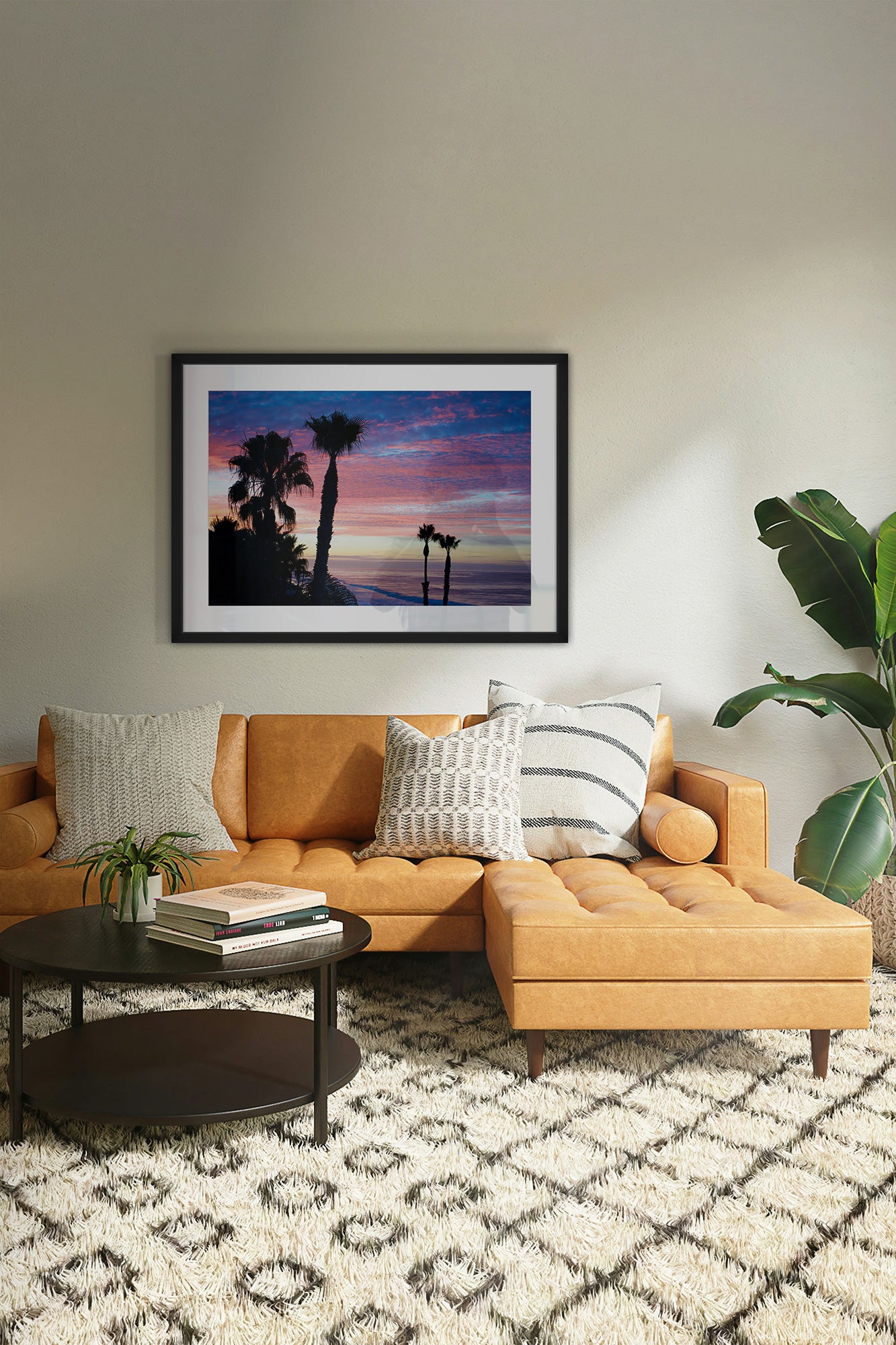 Santa Barbara print lifestyle image