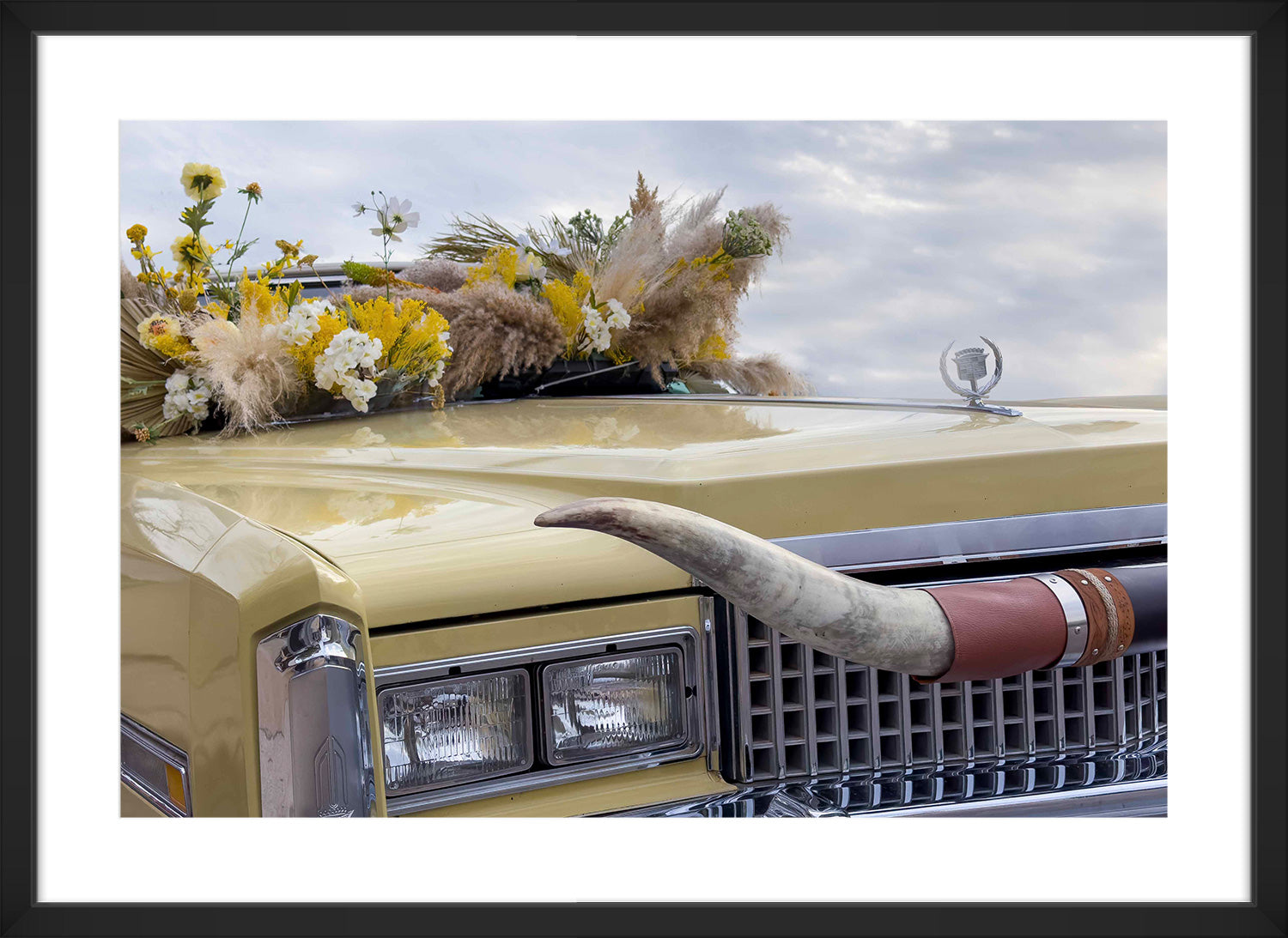 car print black frame