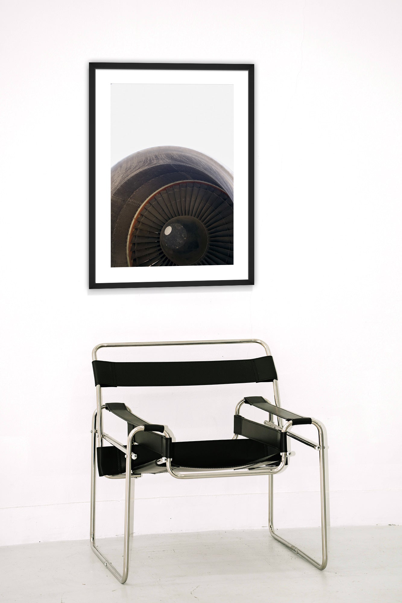 jet print black frame lifestyle