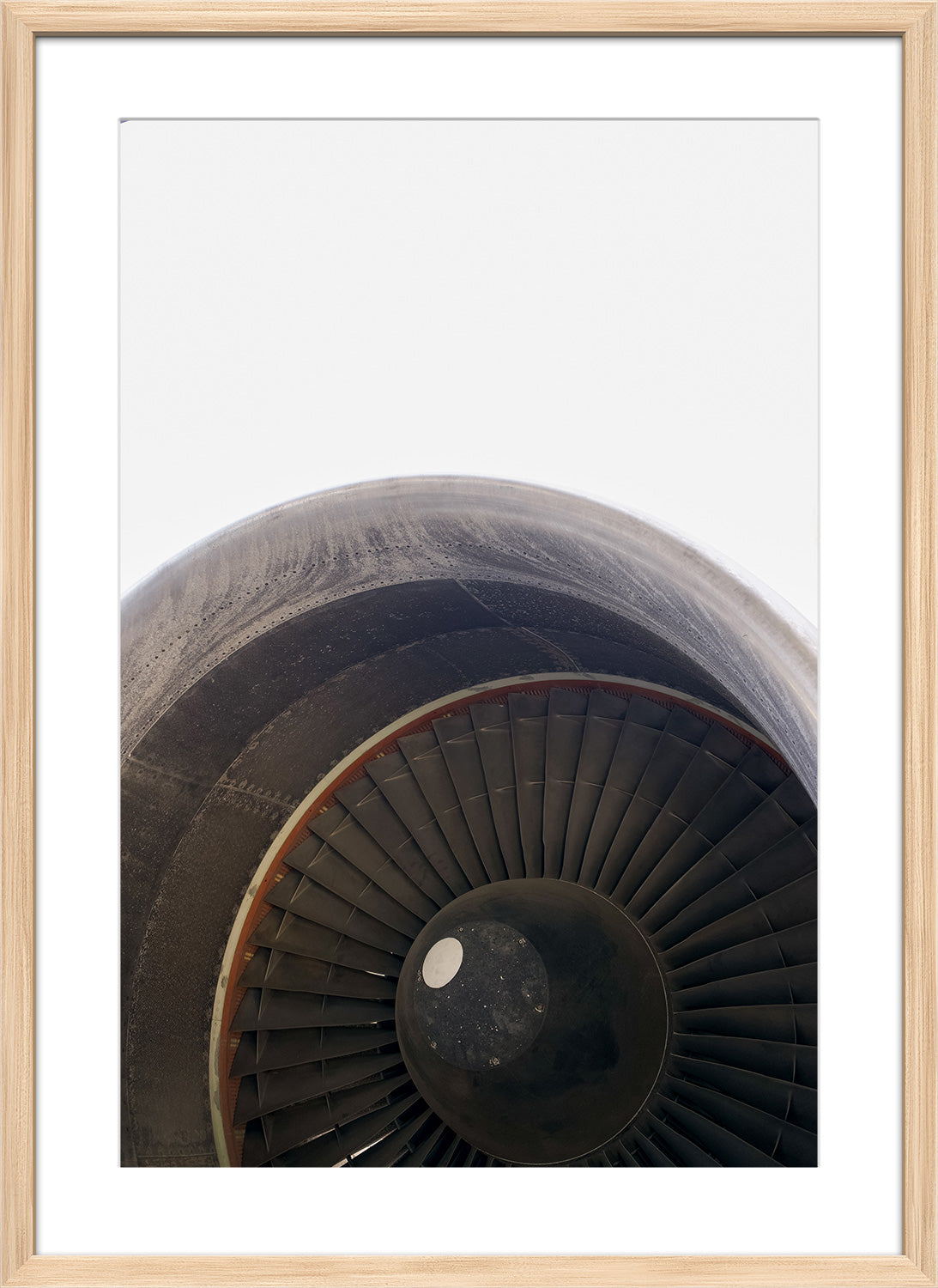 jet print wood frame