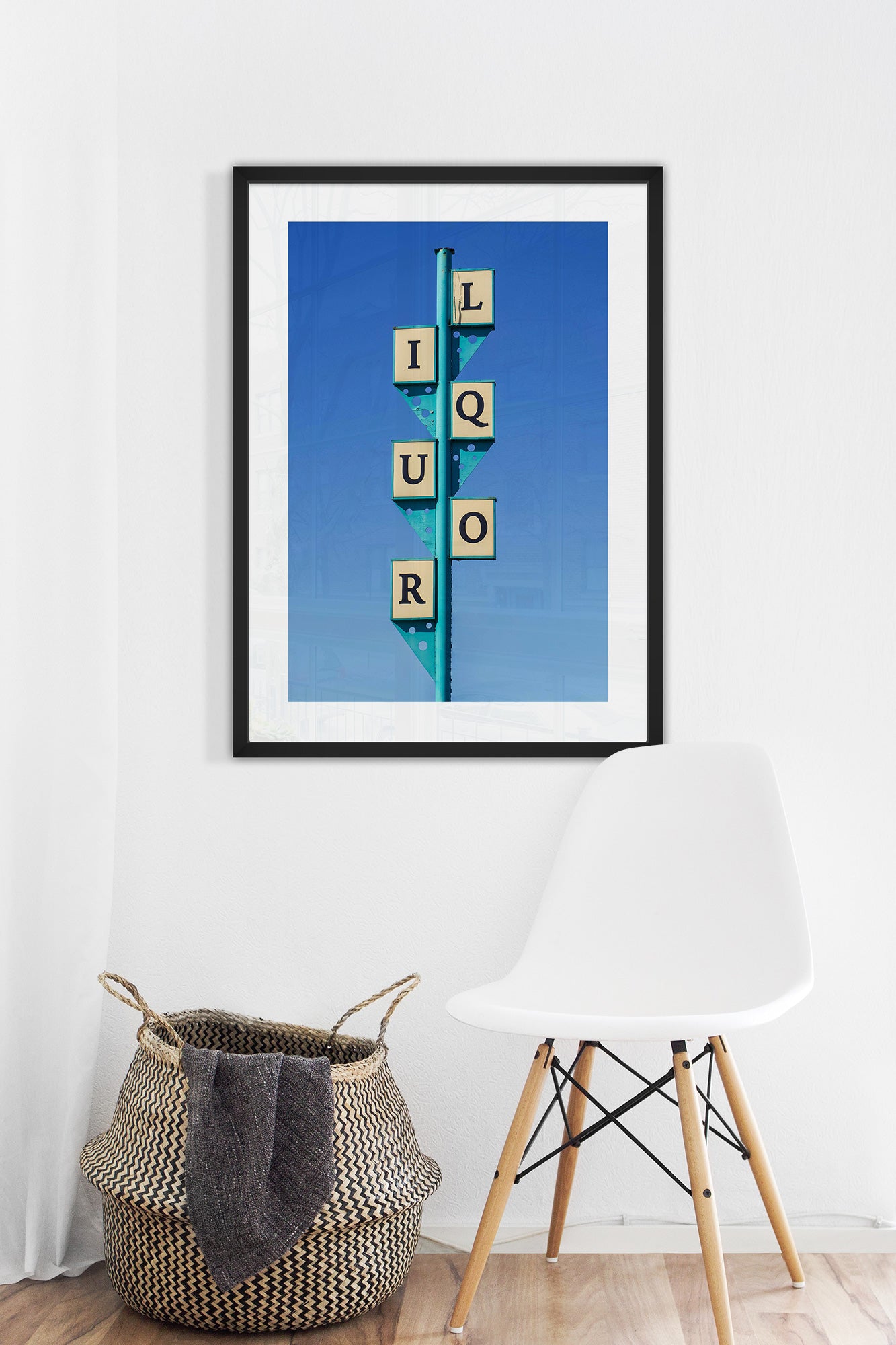 Liquor sign lifestyle print