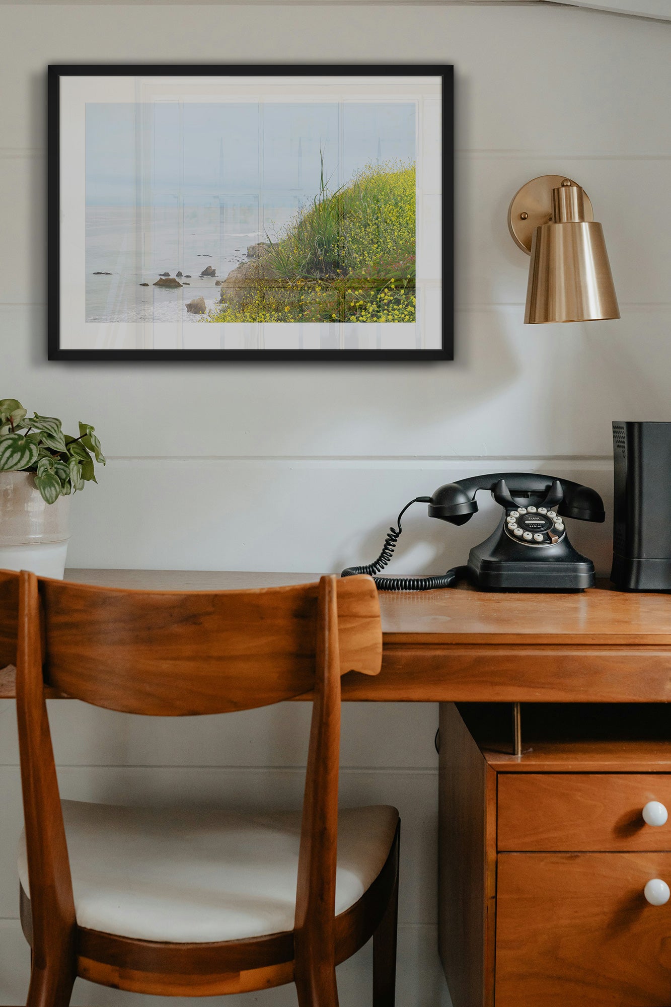 malibu shore print lifestyle image