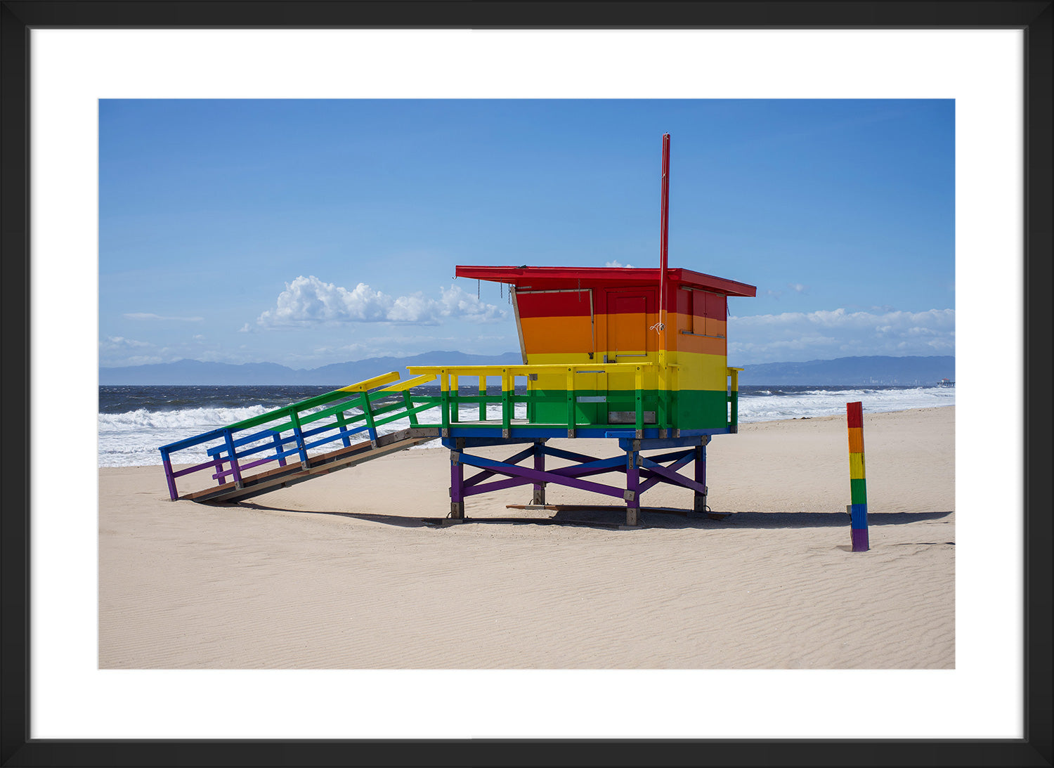 pride tower black frame