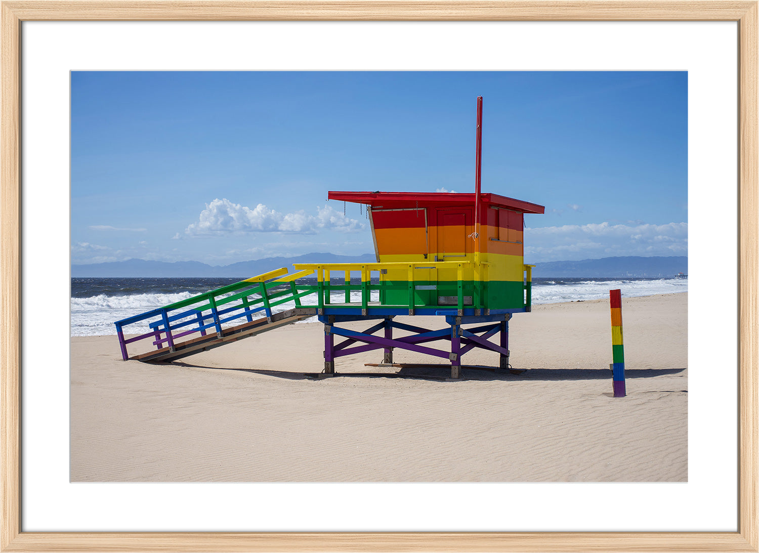 pride tower natural frame