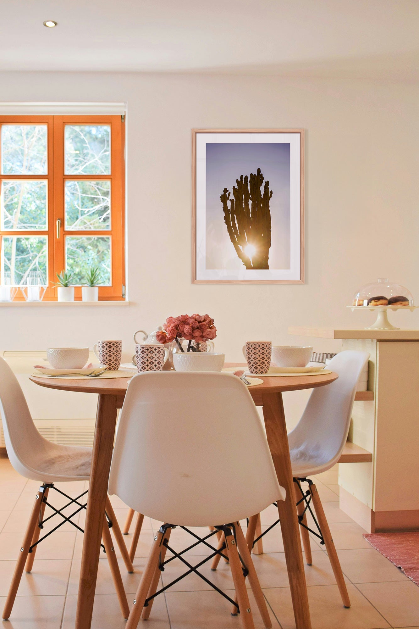 starburst lifestyle frame print